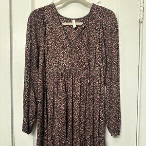 Gentle Fawn Floral Mini Dress (NEW)